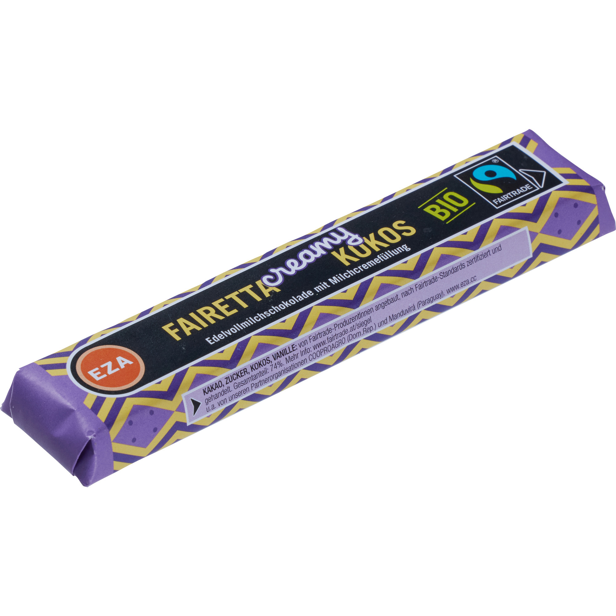 EZA Bio Fairetta 37,5g, Creamy Kokos