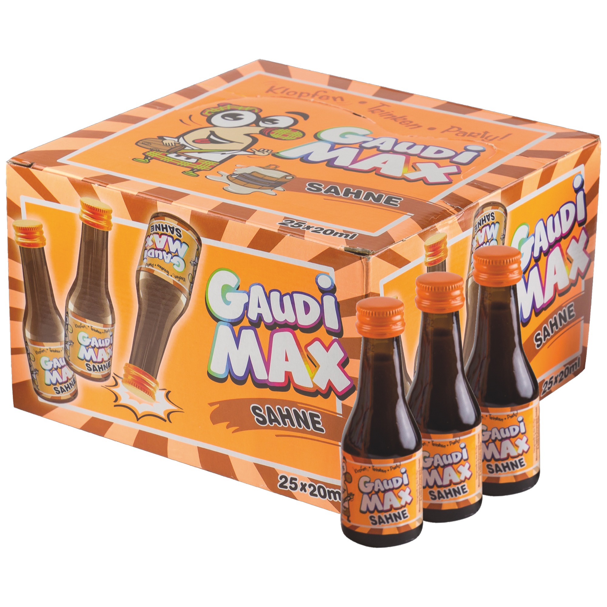 Gaudimax 25x20ml, whisky-smotana