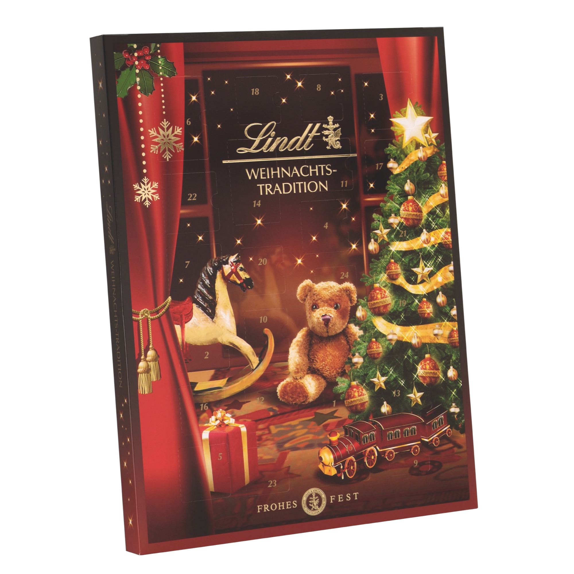 Lindt Nougat advent.kalendár 253g