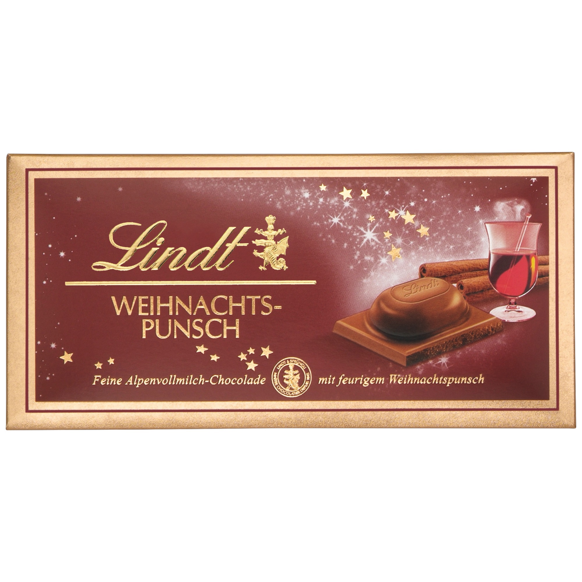 Lindt punč. tabuľka 100g