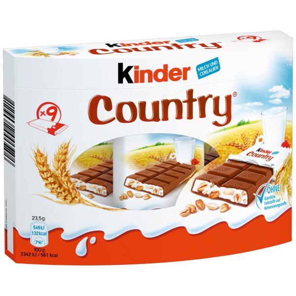 Kinder Country T9 211,5g