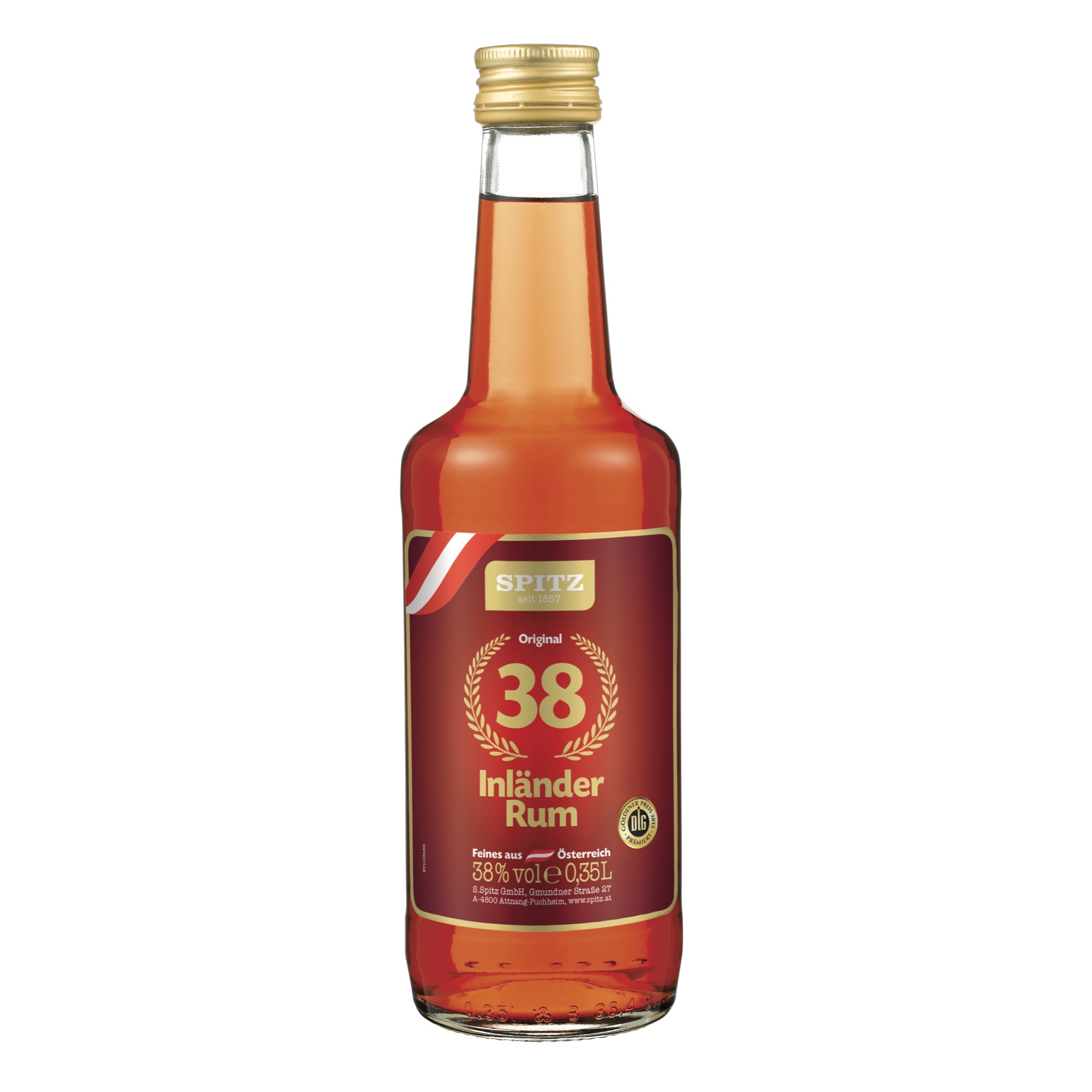 Spitz Inländer Rum 38% 0,35l