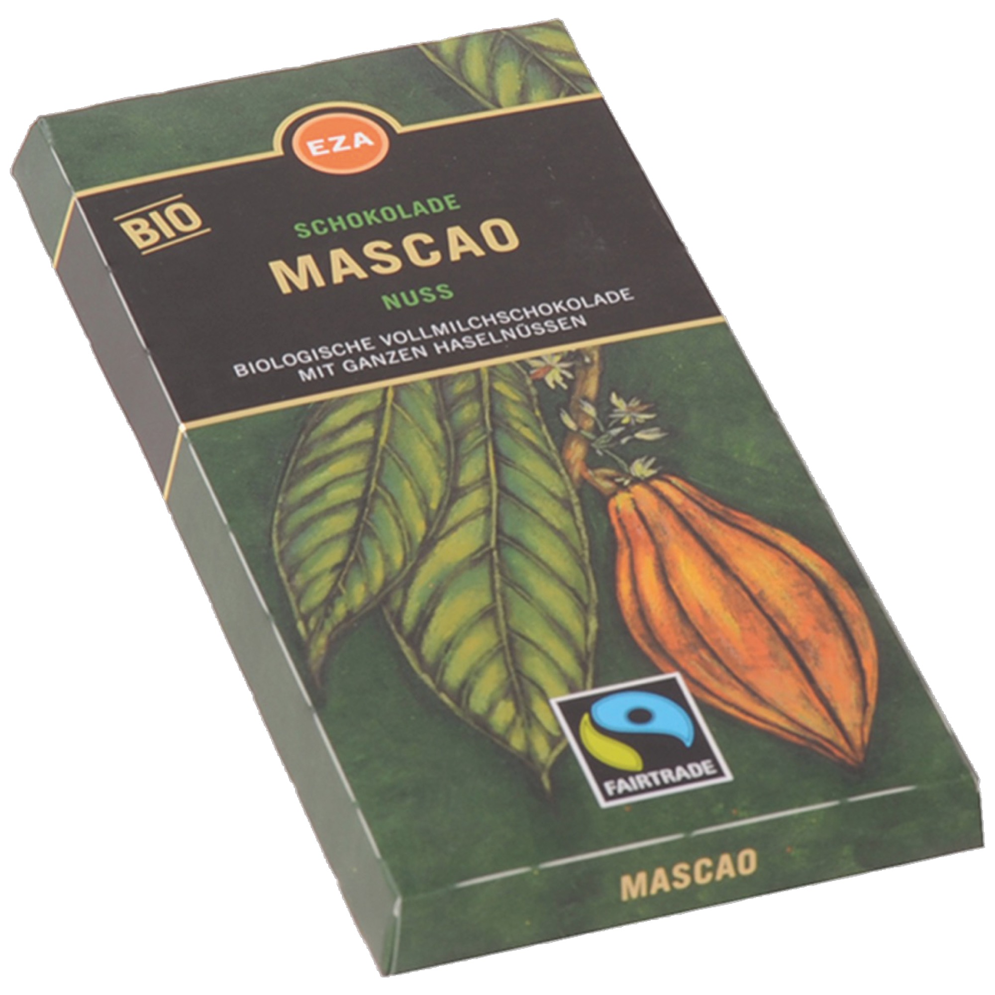 EZA Bio Schoko Mascao FT 100g, Nuss