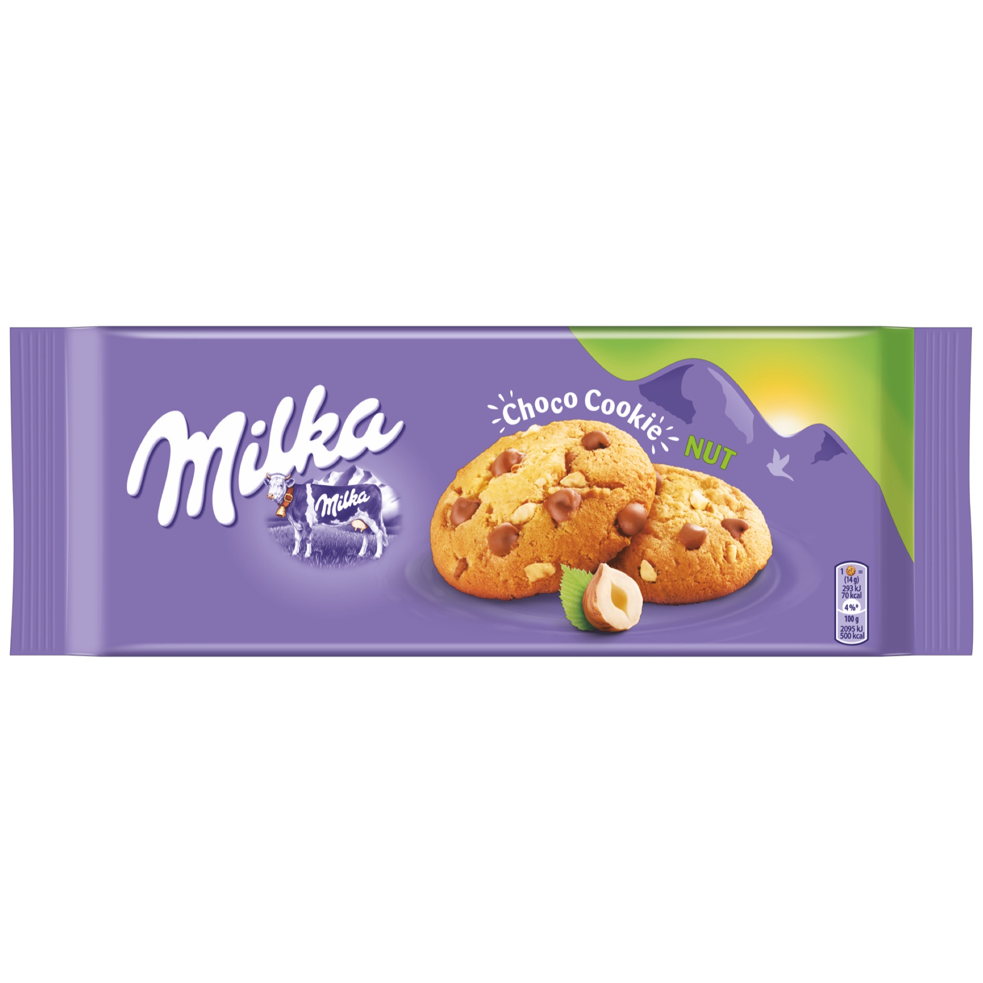 Milka Kekse Cookie Nuts 168g