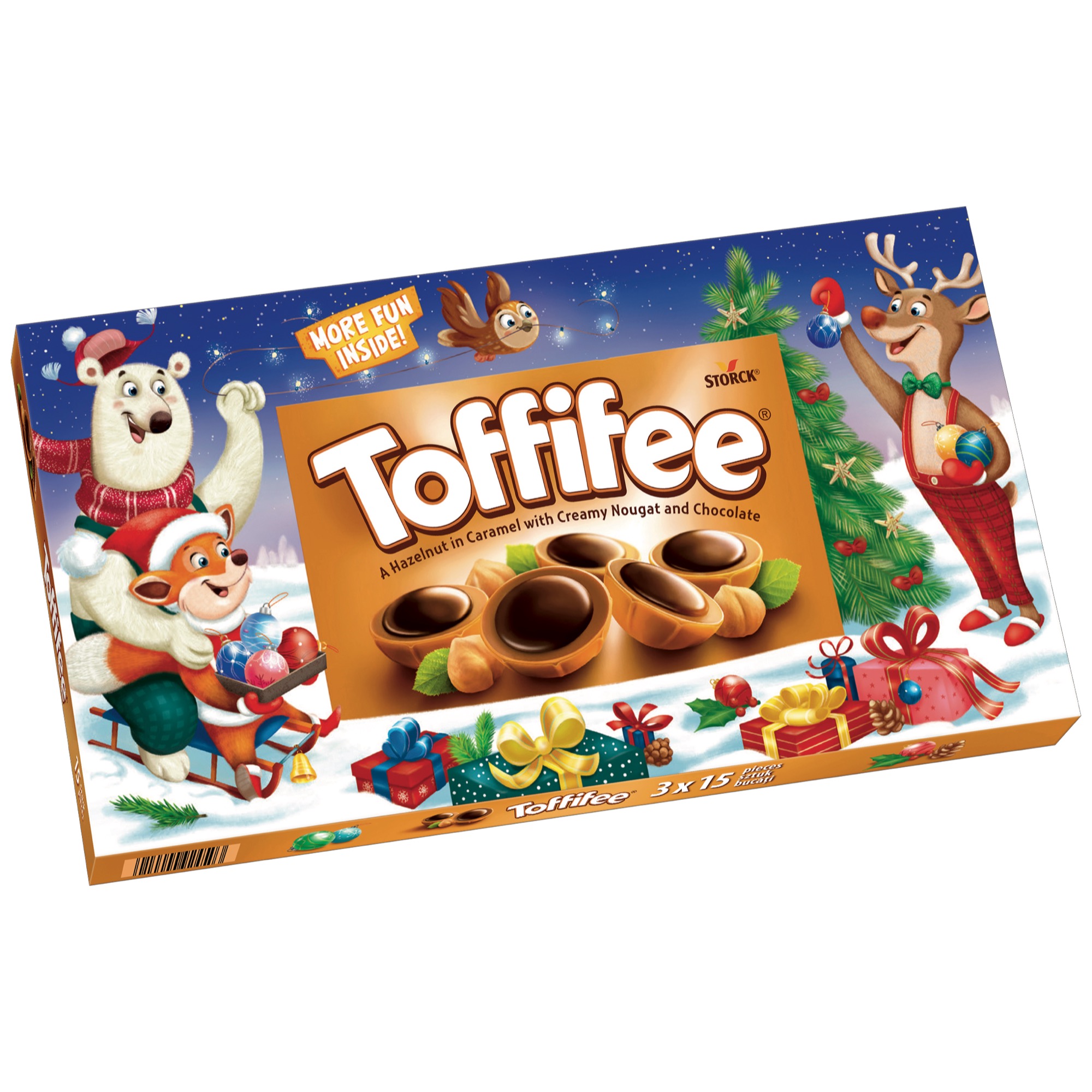 Storck Toffifee vianočný obrázok 3x15ks
