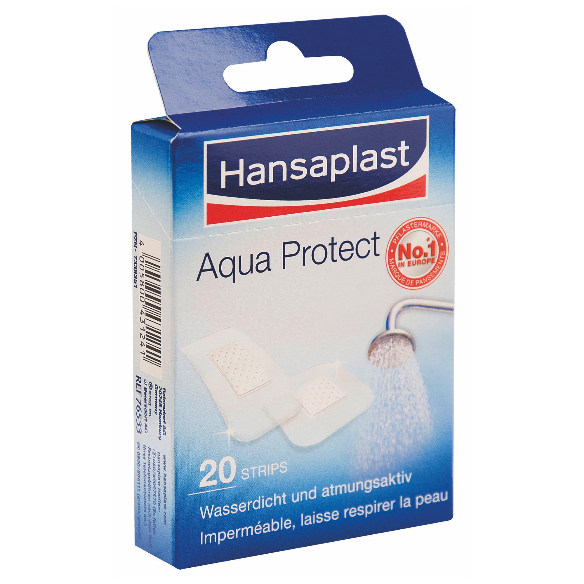 Hansaplast Aqua Protect 20ks
