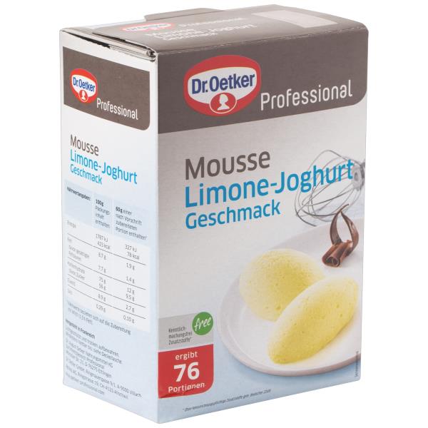 Oetker Mousse jogurt 1kg Limone
