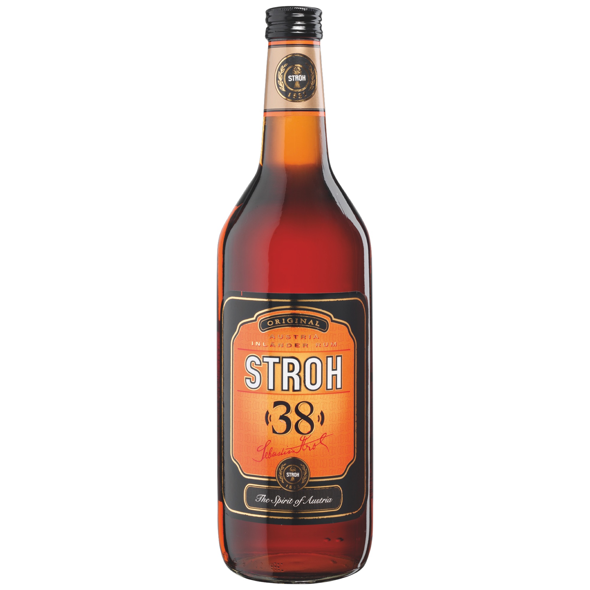 Stroh Rum 38% Spirituose 1l