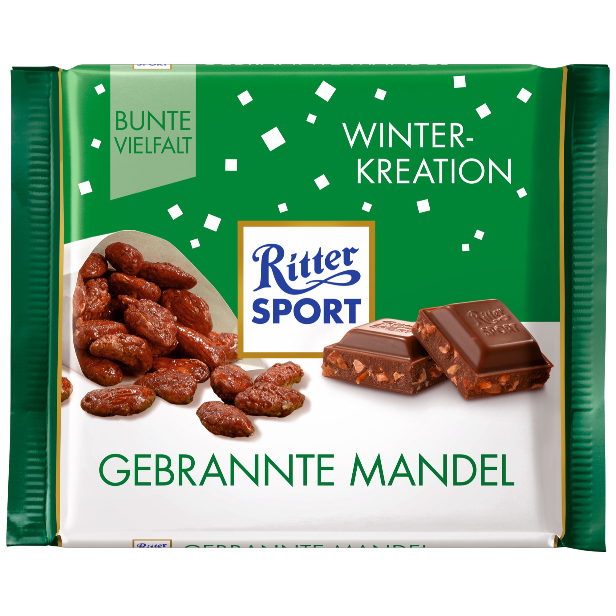Ritter Sport 100g, Gebrannte Mandel
