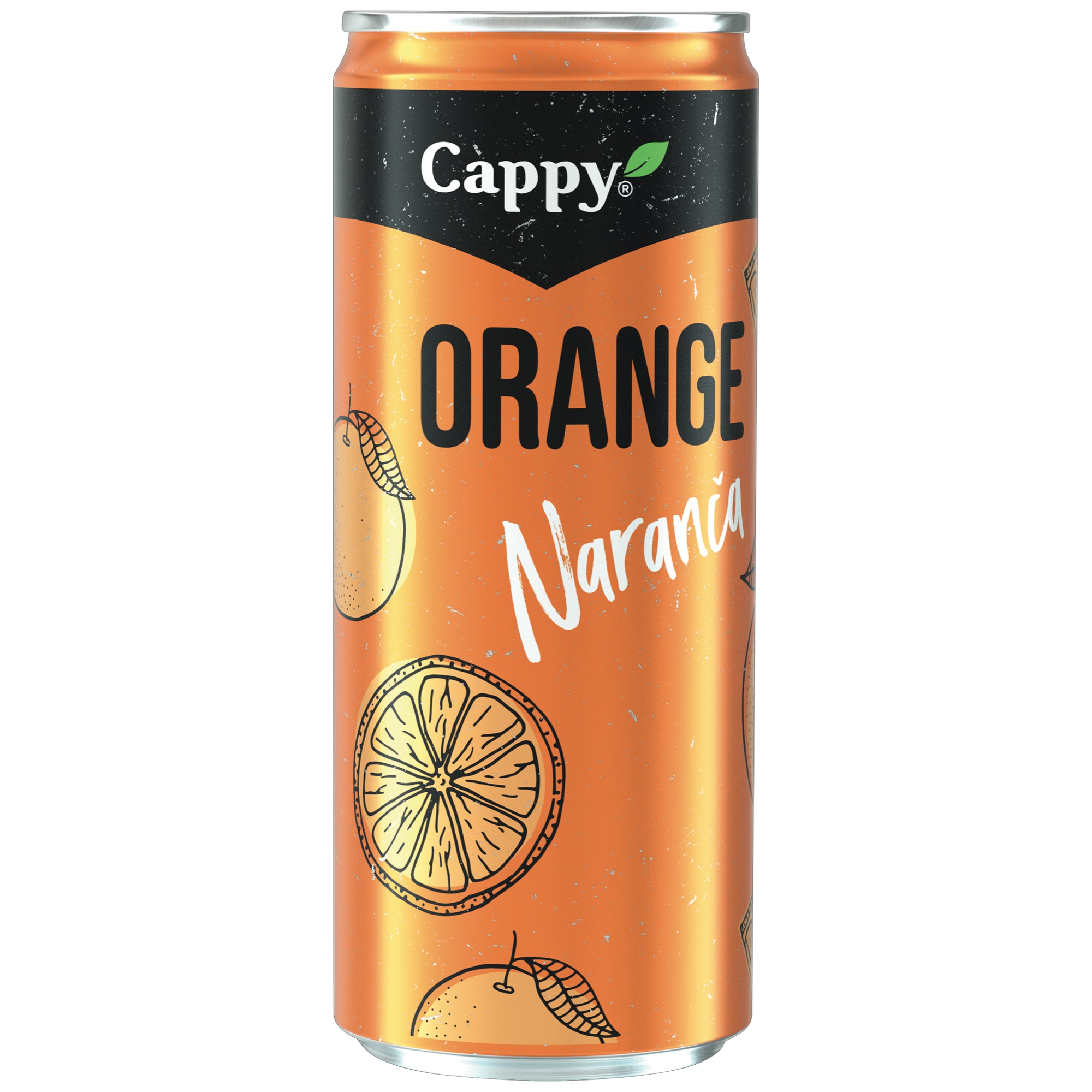 Cappy Orange Sleek Can 0,33l