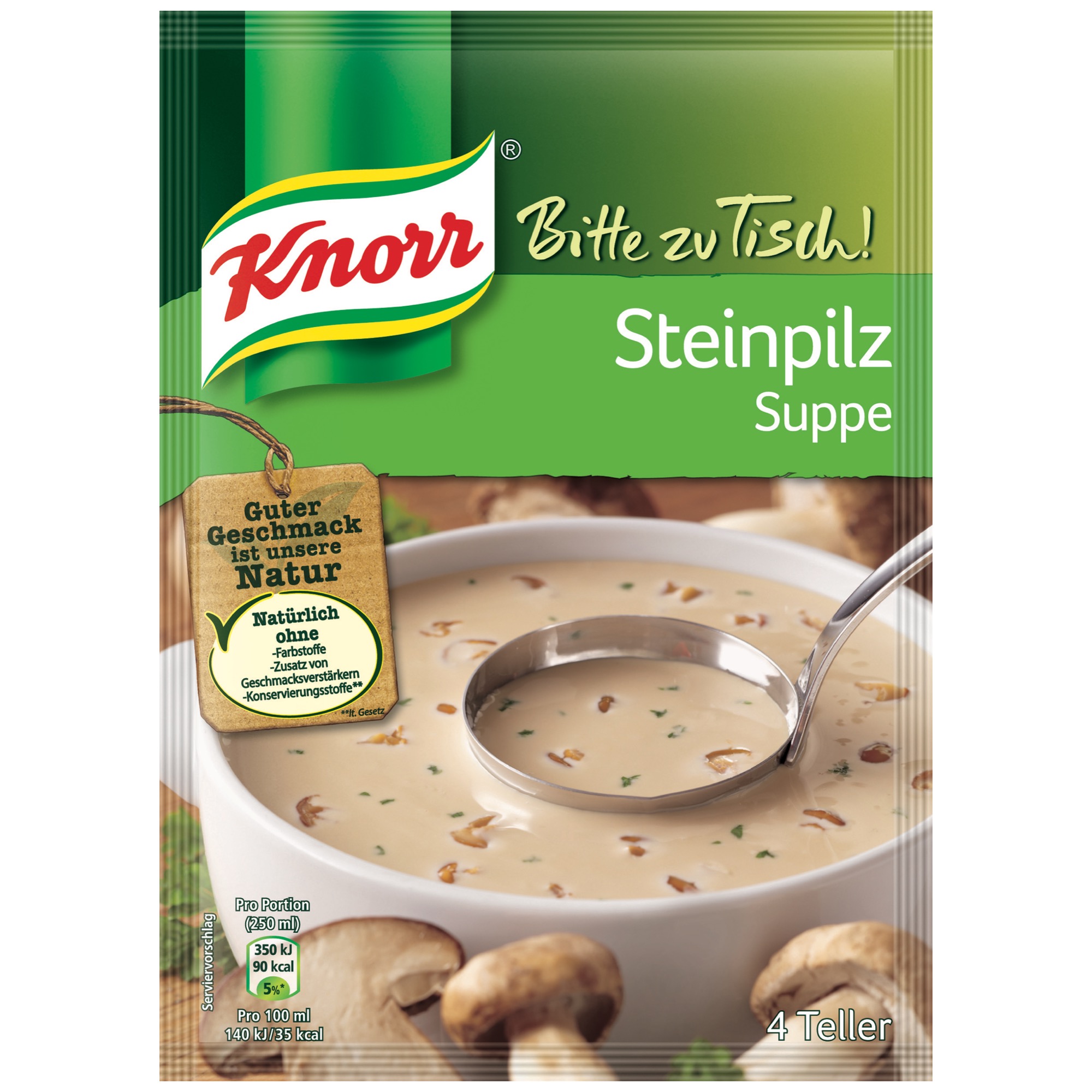 Knorr BZT polievka, dubáková