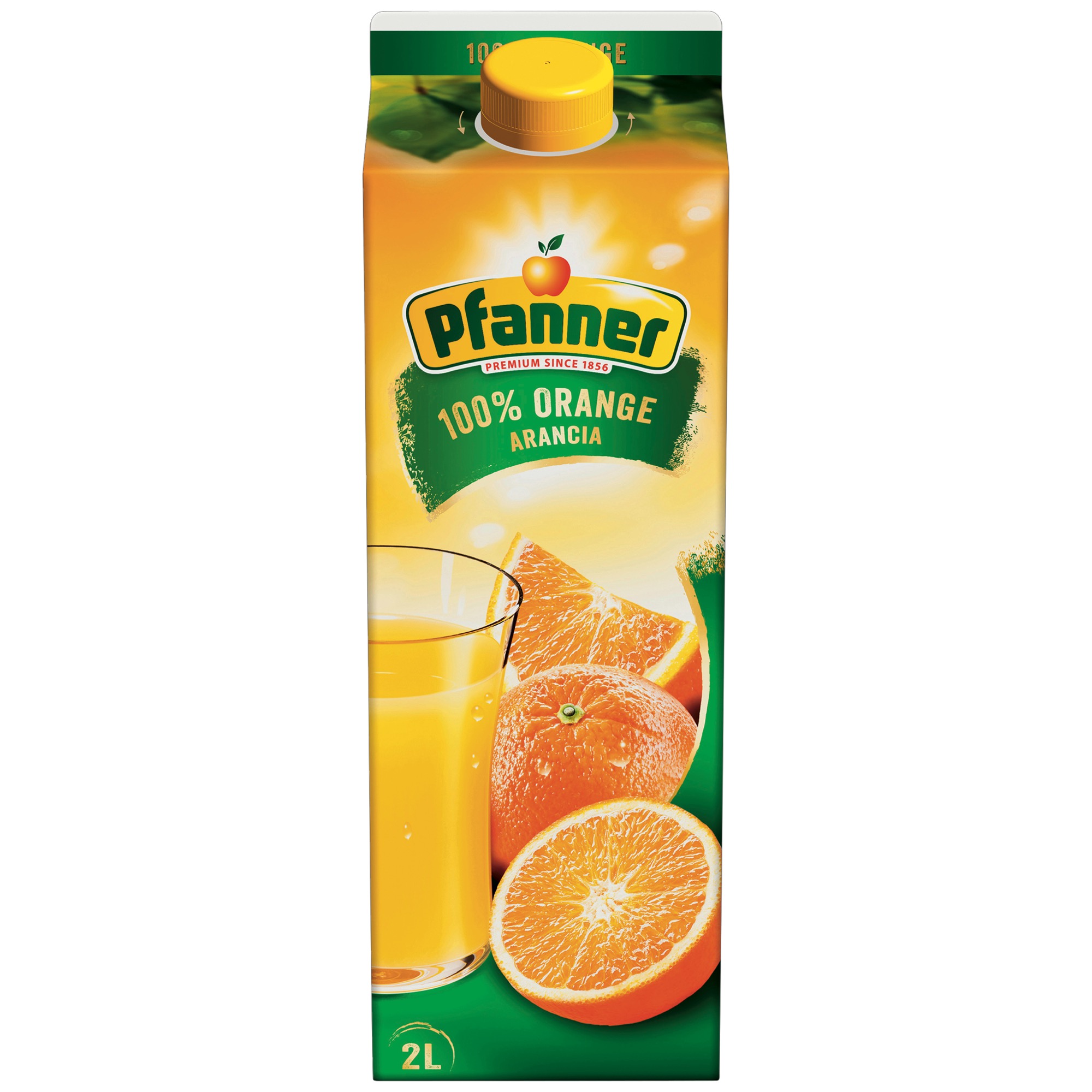 Pfanner pomarančová šťava 100% tetra 2l
