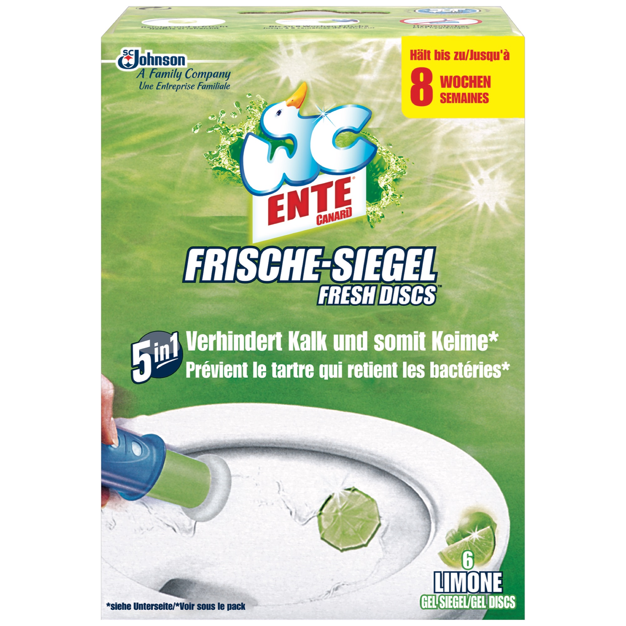 WC Ente Frischesiegel, Lemon