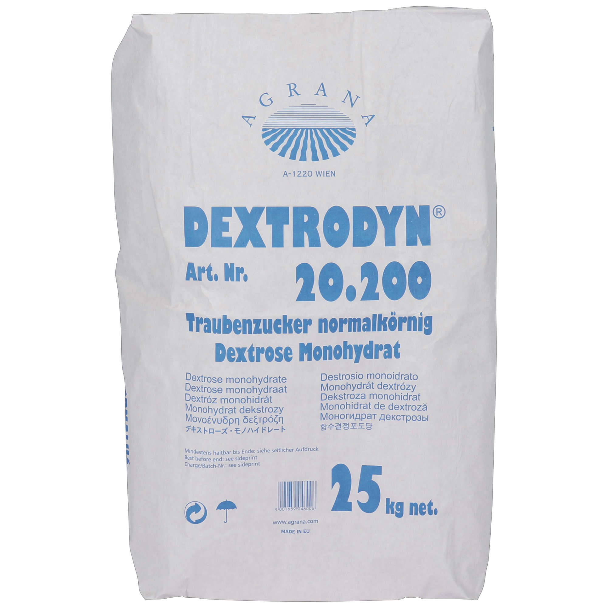 Agrana Dextrodyn dextróza monohydr. 25kg