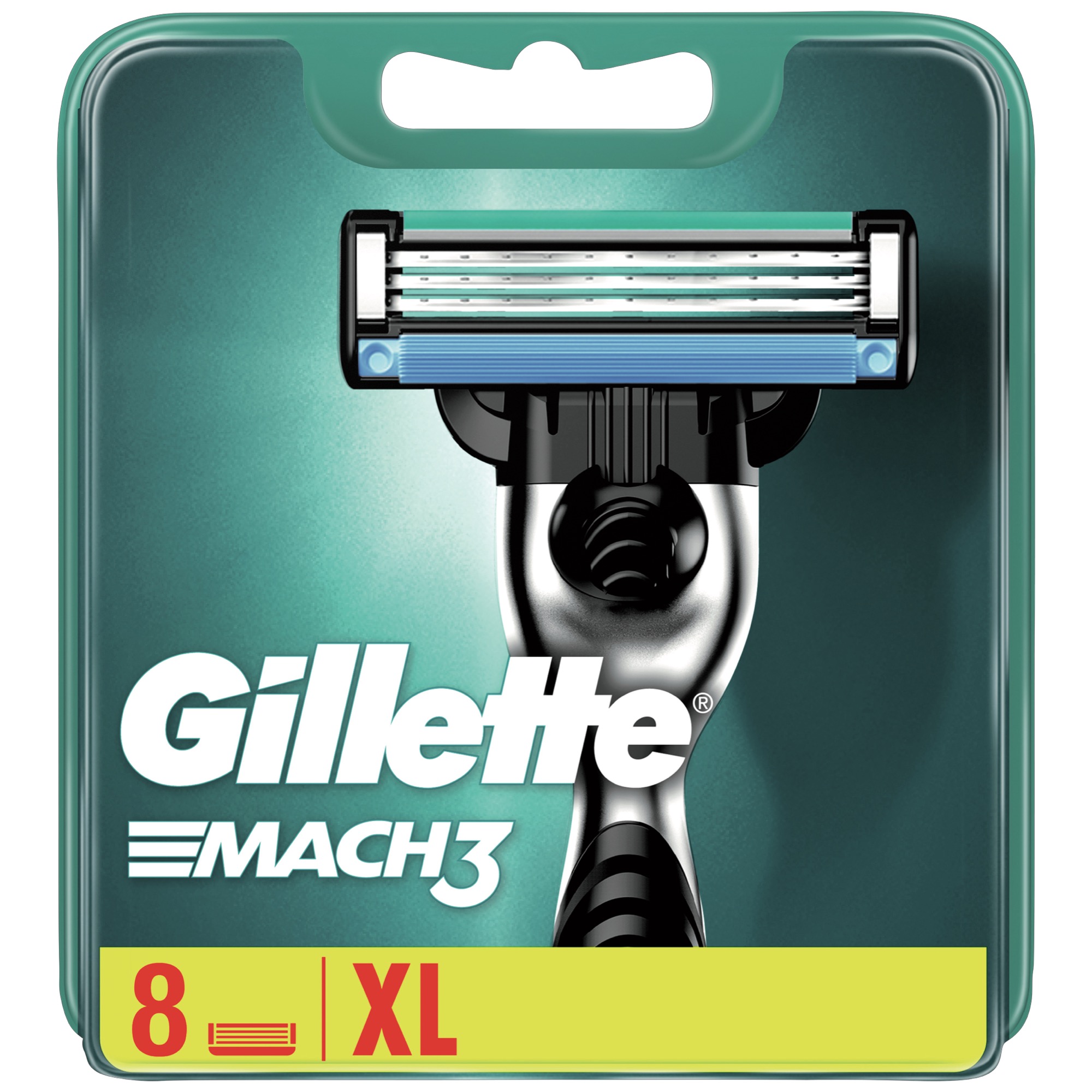 Gillette Mach3 náhr. hlavice 8ks