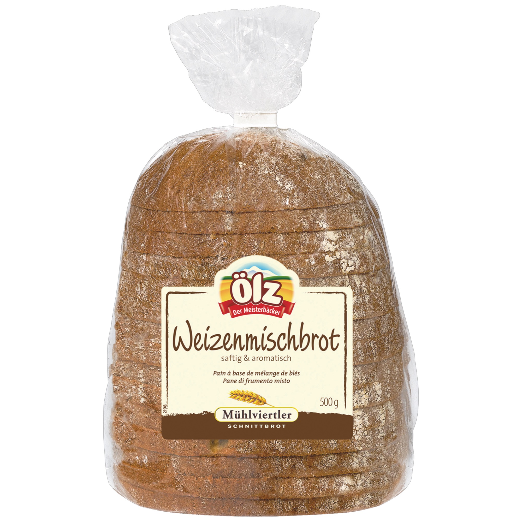 Ölz Mühlviertler chlieb pšeničný 500g