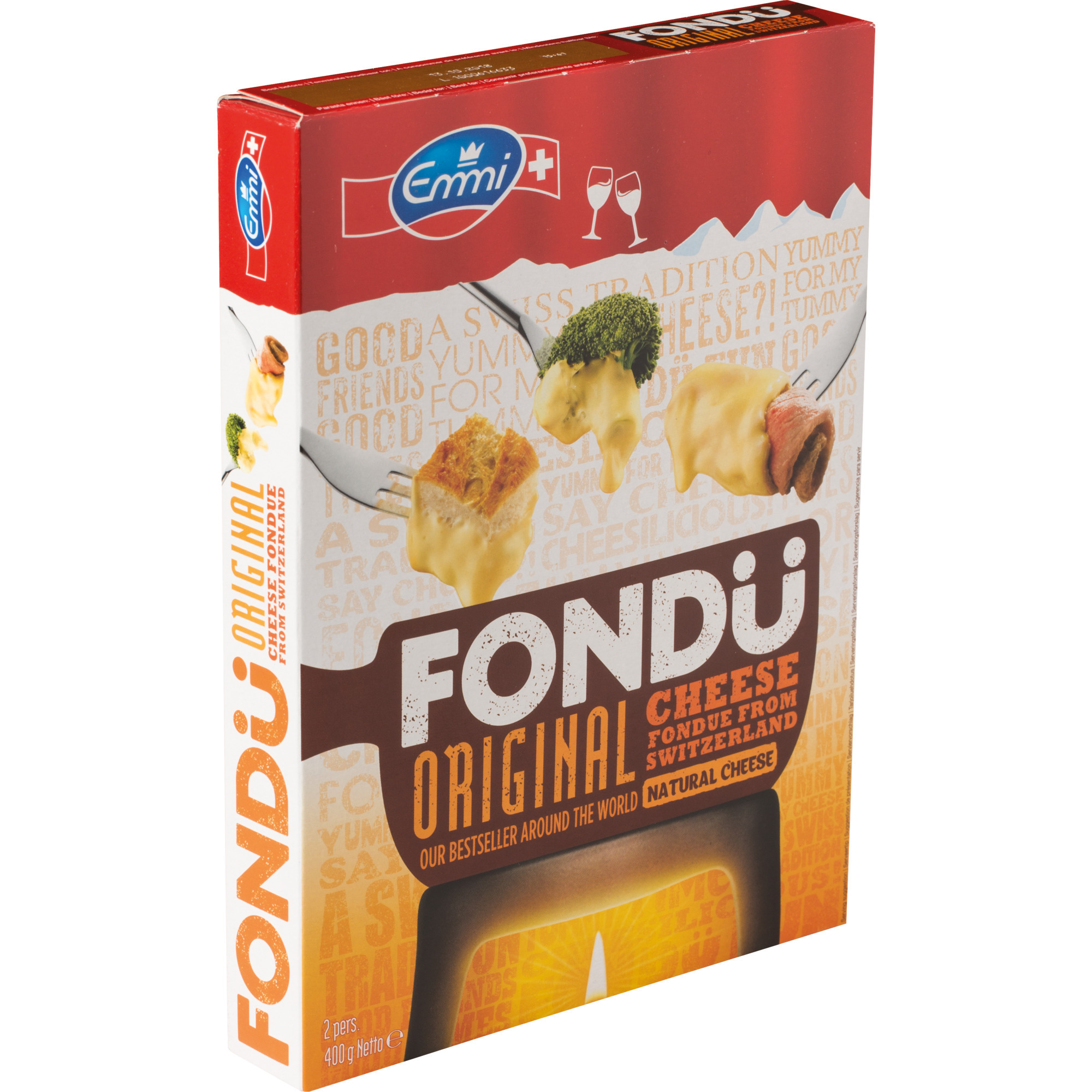 Emmi syrové fondue 42% tuku 400g