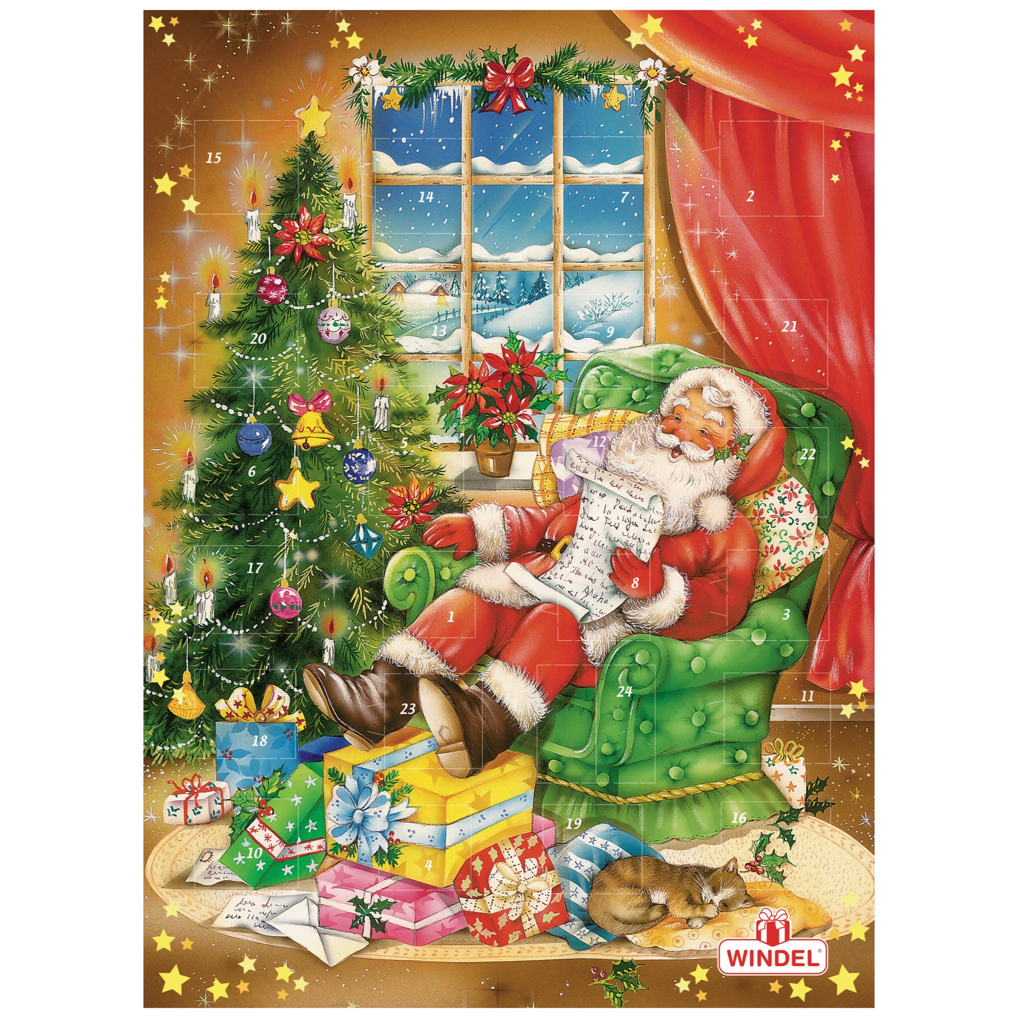Windel advent.kalendár 75g