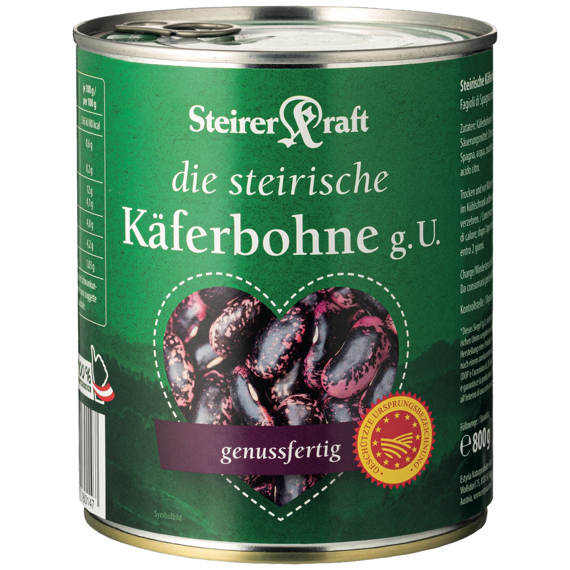 Steirerkraft fazuľa veľká 850ml