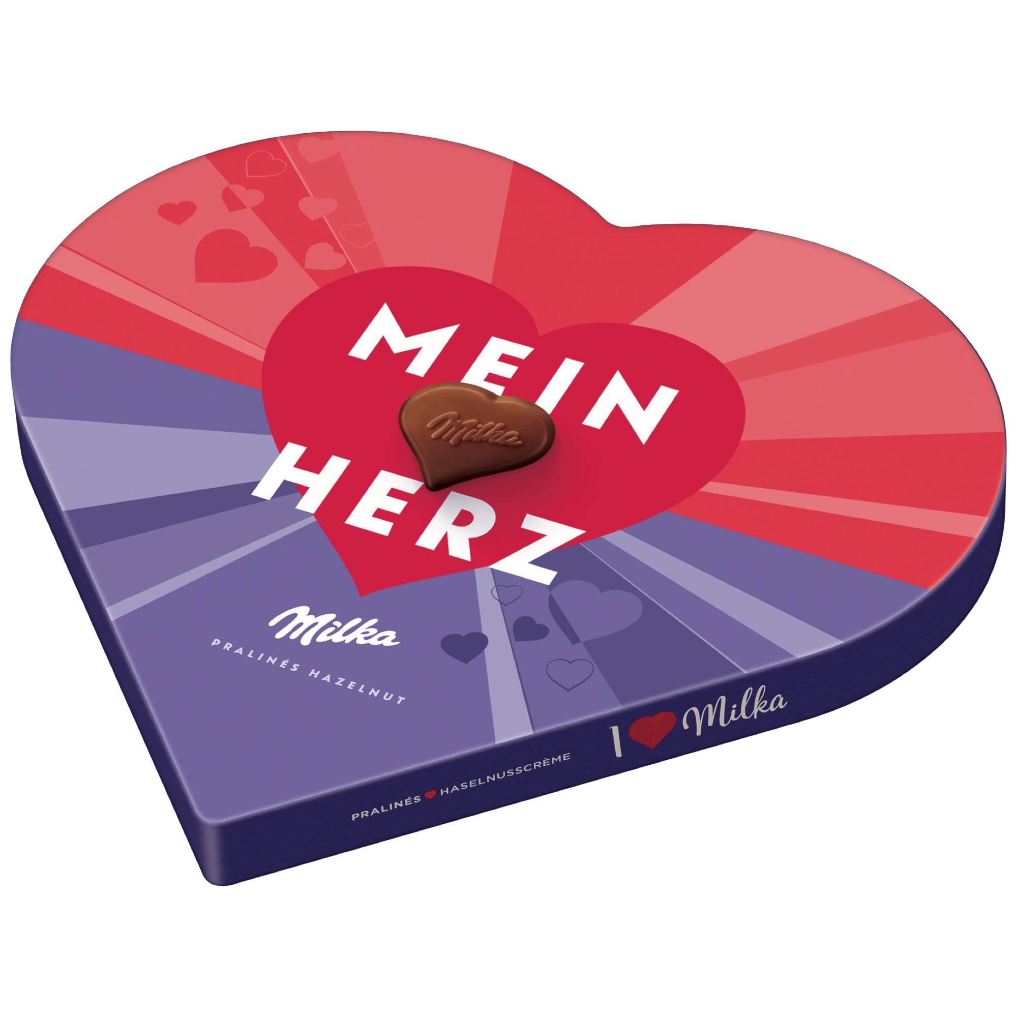 Milka I love Milka Geschenkherz 165g