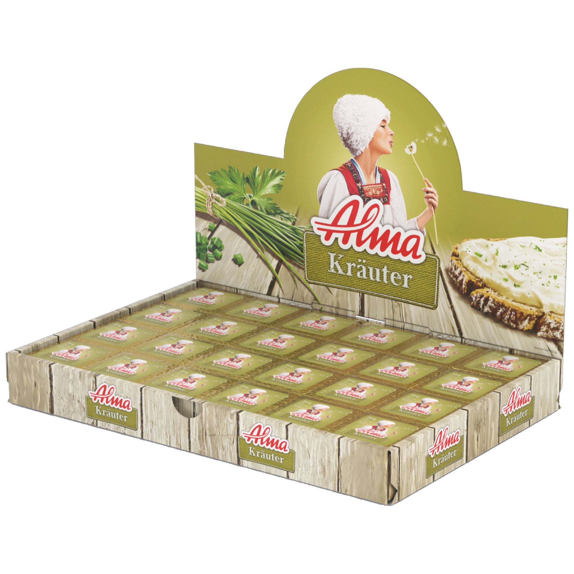 Alma Kräuter syr s bylinkami box 48x20g