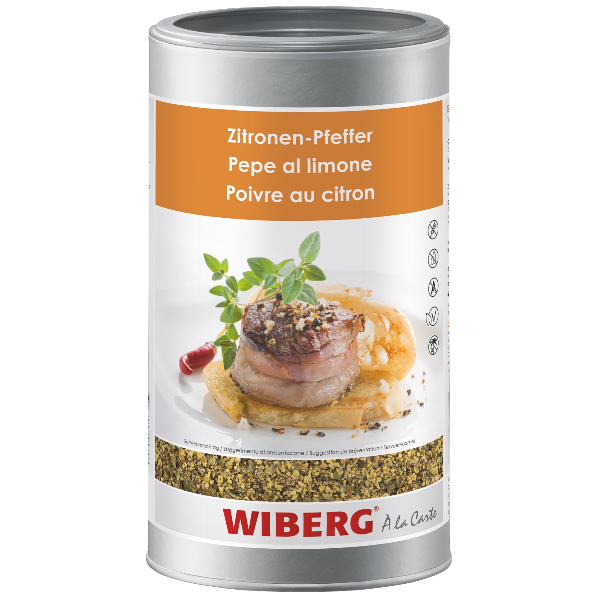 Wiberg korenie mix sitrón hrubé 1200ml