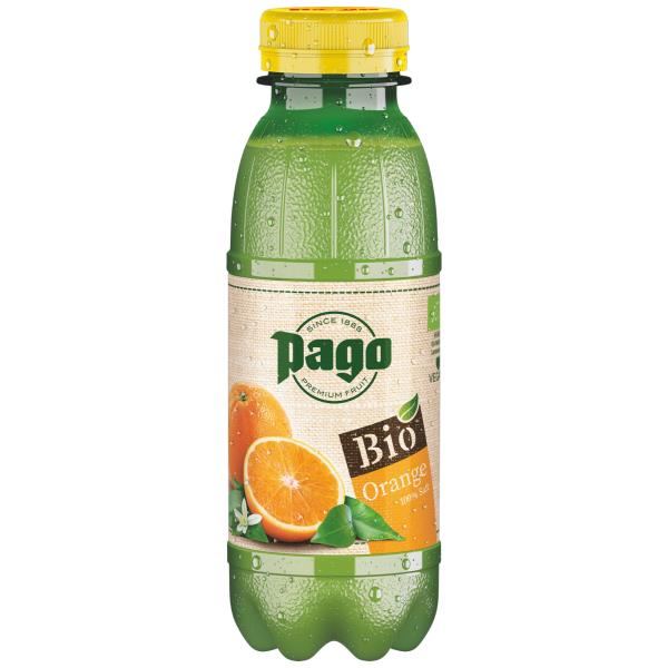 Pago Bio pomaranč 100% PET 0,33l
