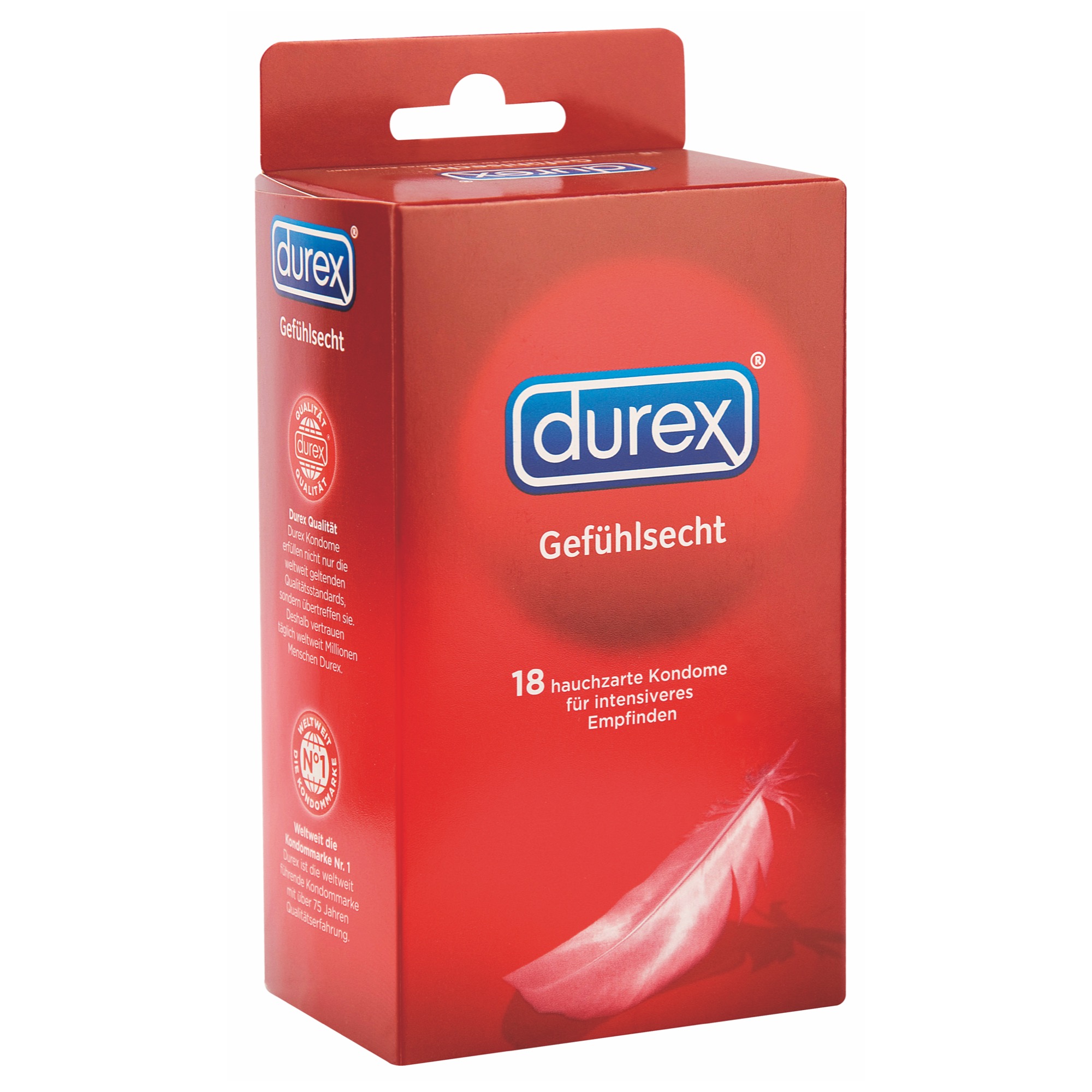 Durex kondómy Gefühlsecht 18ks