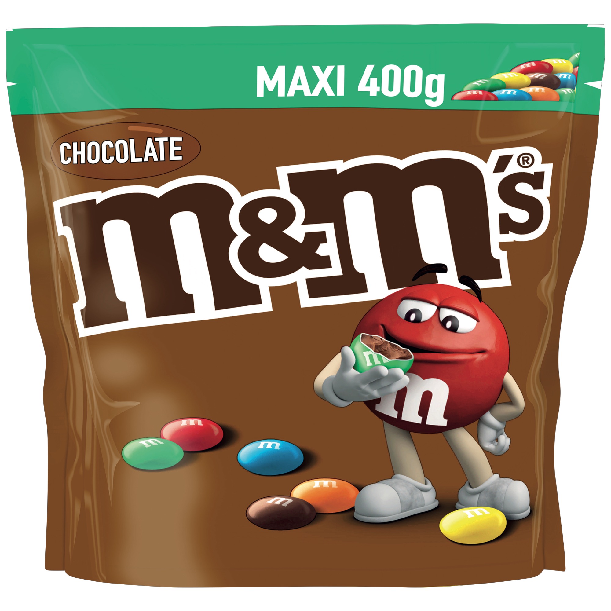 M&M´s čokoládové stoj.vrecko 400g