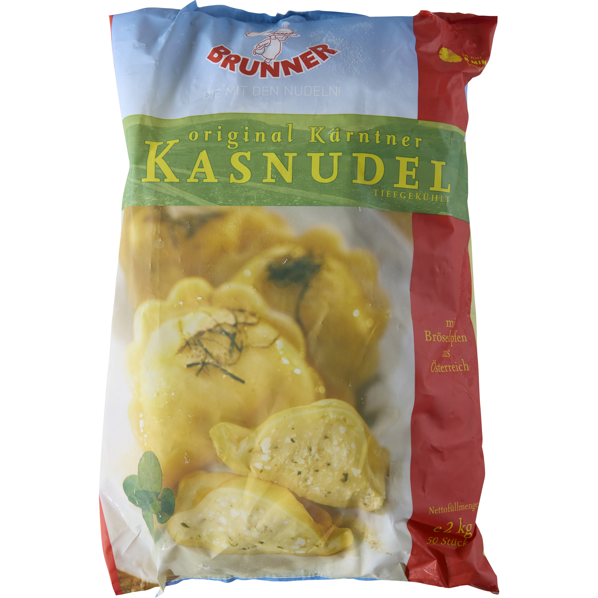 Brun. Kasnudeln TK maschinell 50x40g