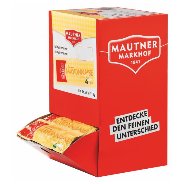 Mautner majonéza 80% 100x18g