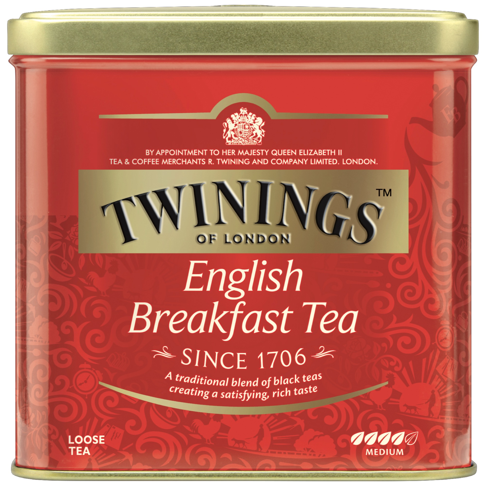 Twinings čaj dóza 500g English Breakfast