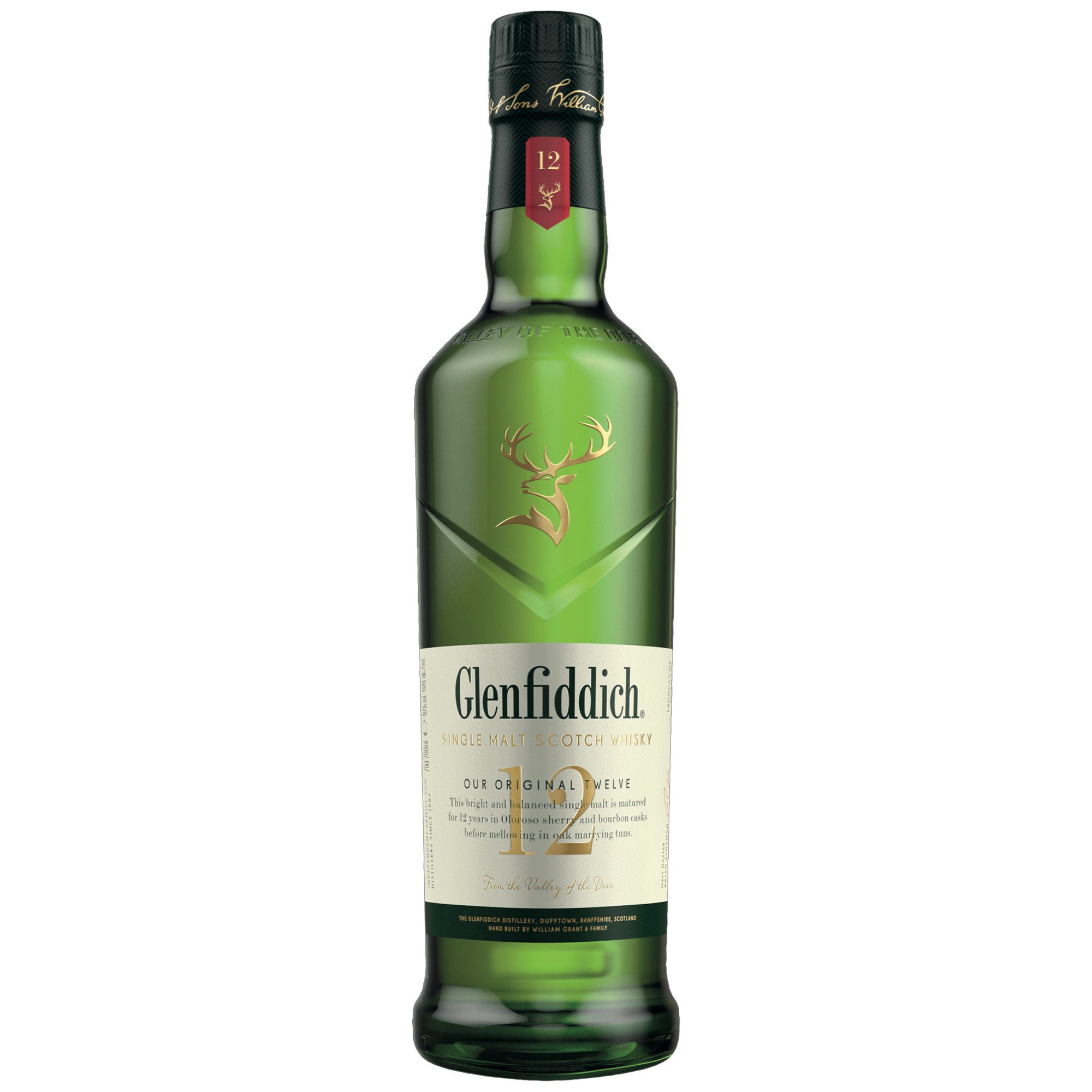 Glenfiddich Whisky 12r. darč.bal. 0,7l