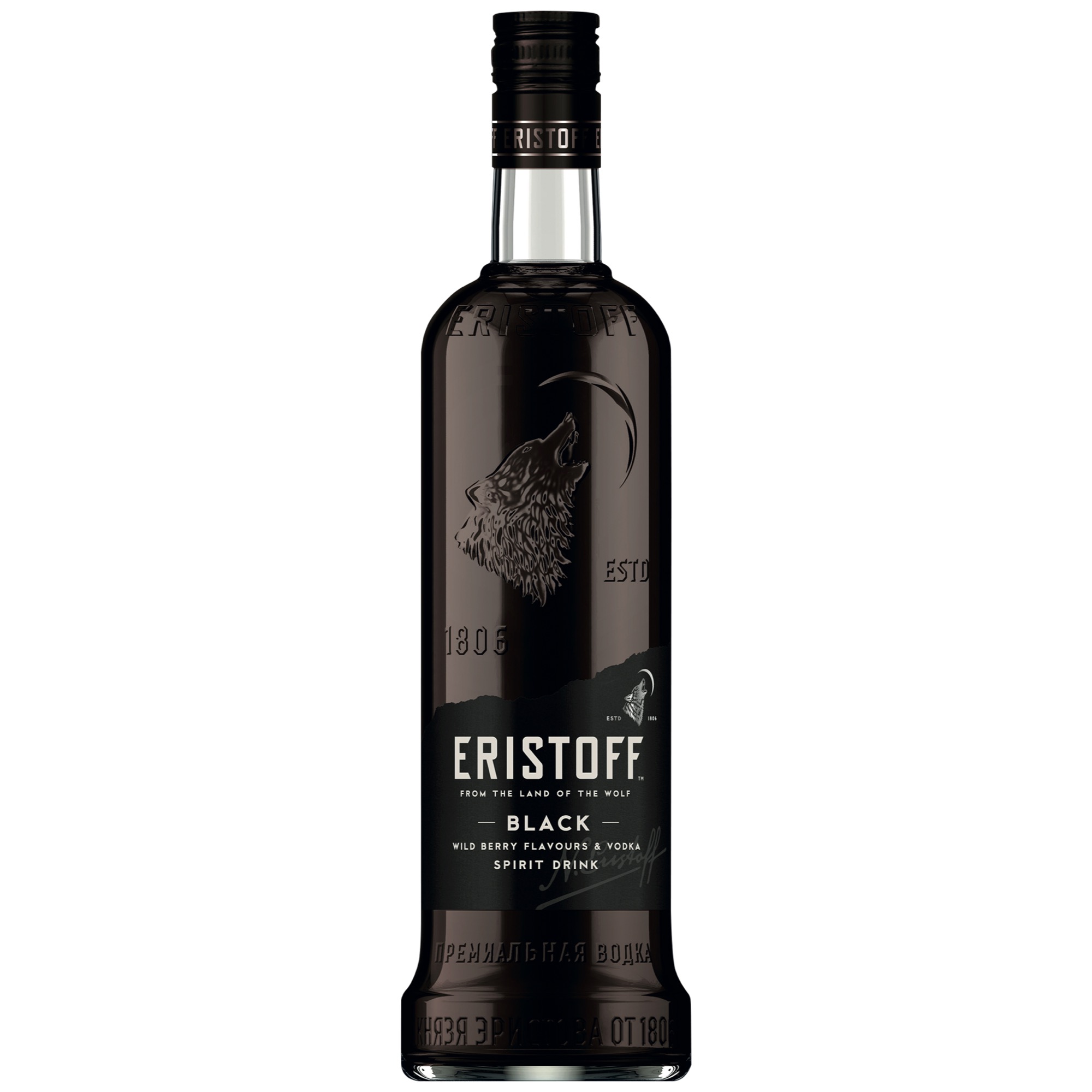 Eristoff Vodka 0,7l, čierna