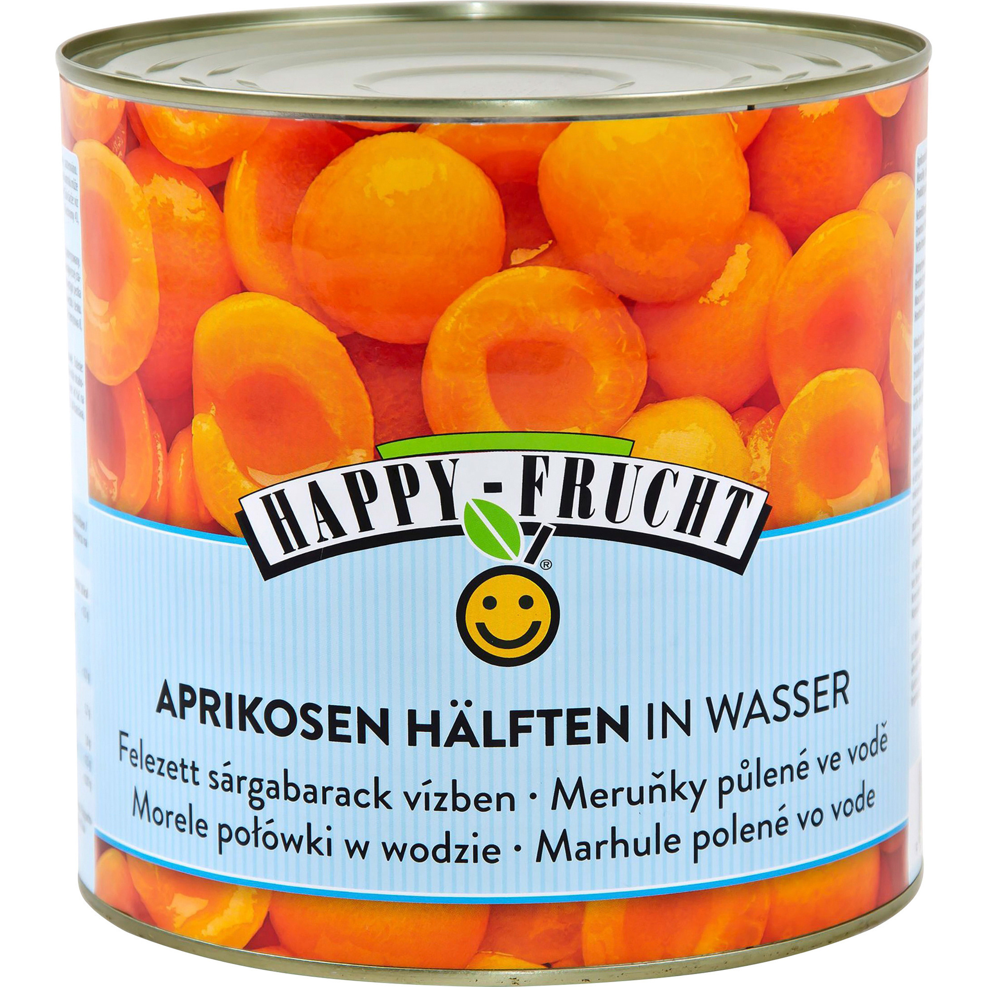 Happy Frucht Aprikosen in Wasser 3/1