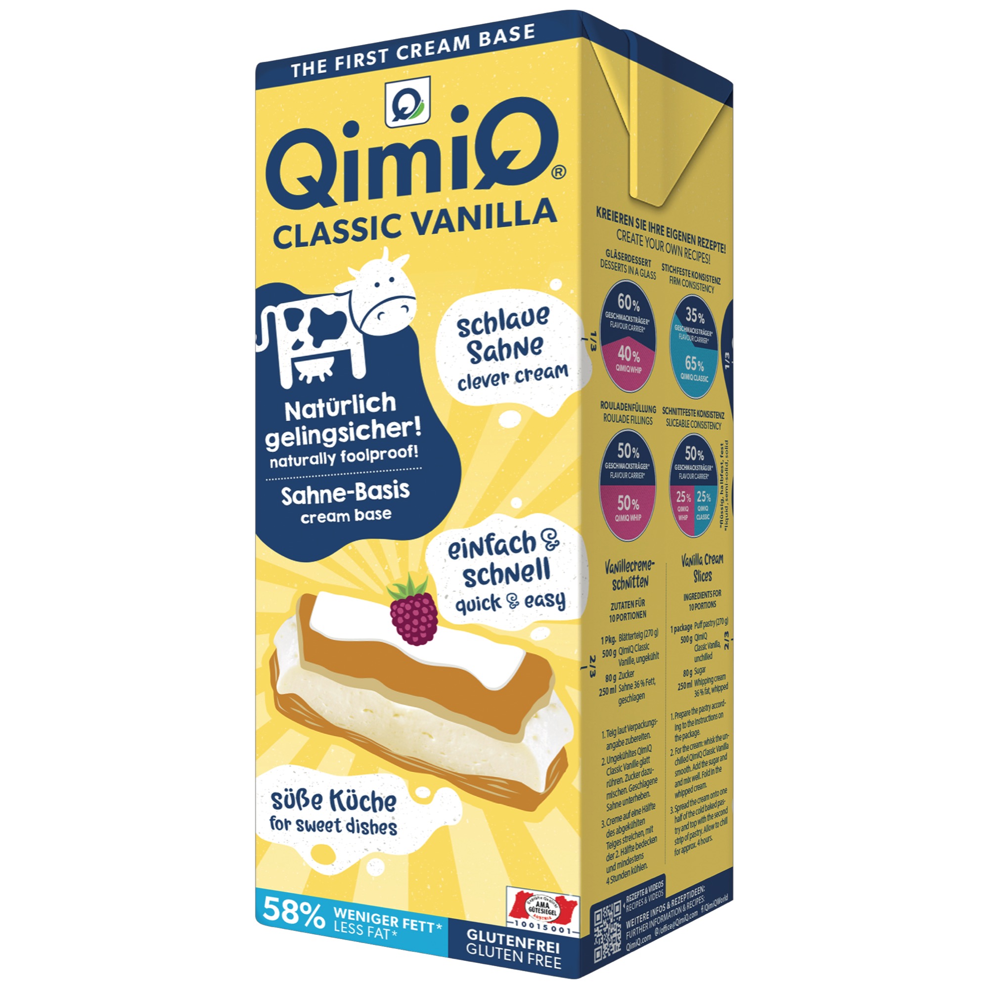 QimiQ Classic vanilka 1kg