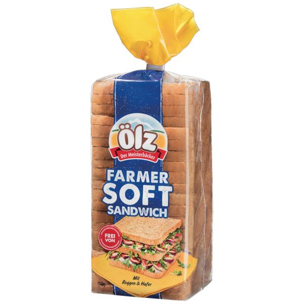 Ölz Farmer Soft toast.chlieb veľký 750g