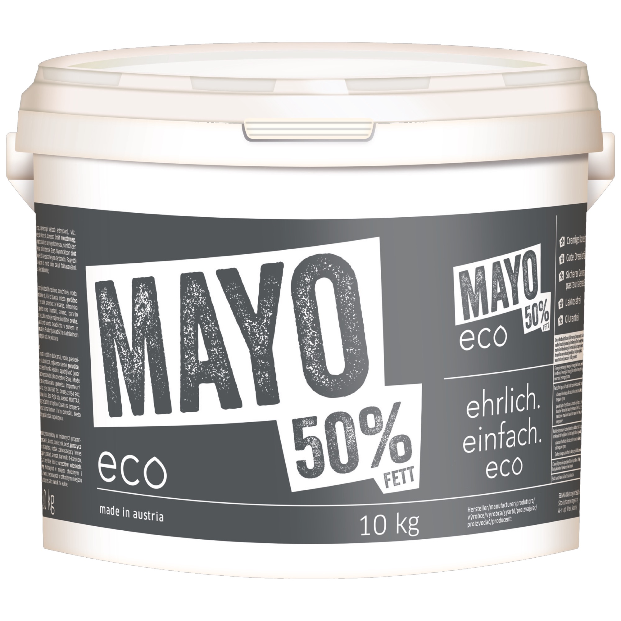Eco majonéza 50% tuku 10kg