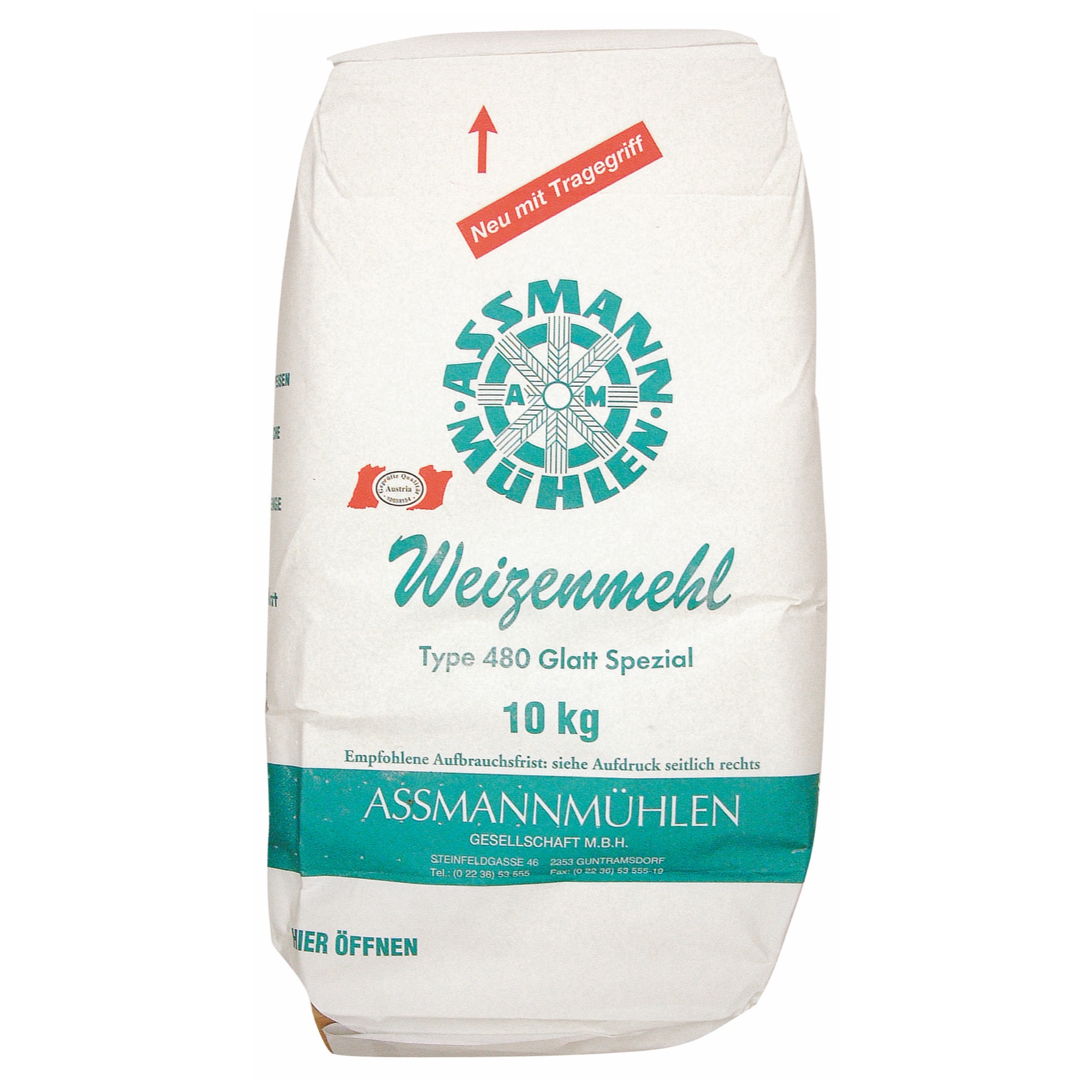 Assmann pšen.múka T480 hladká 10kg