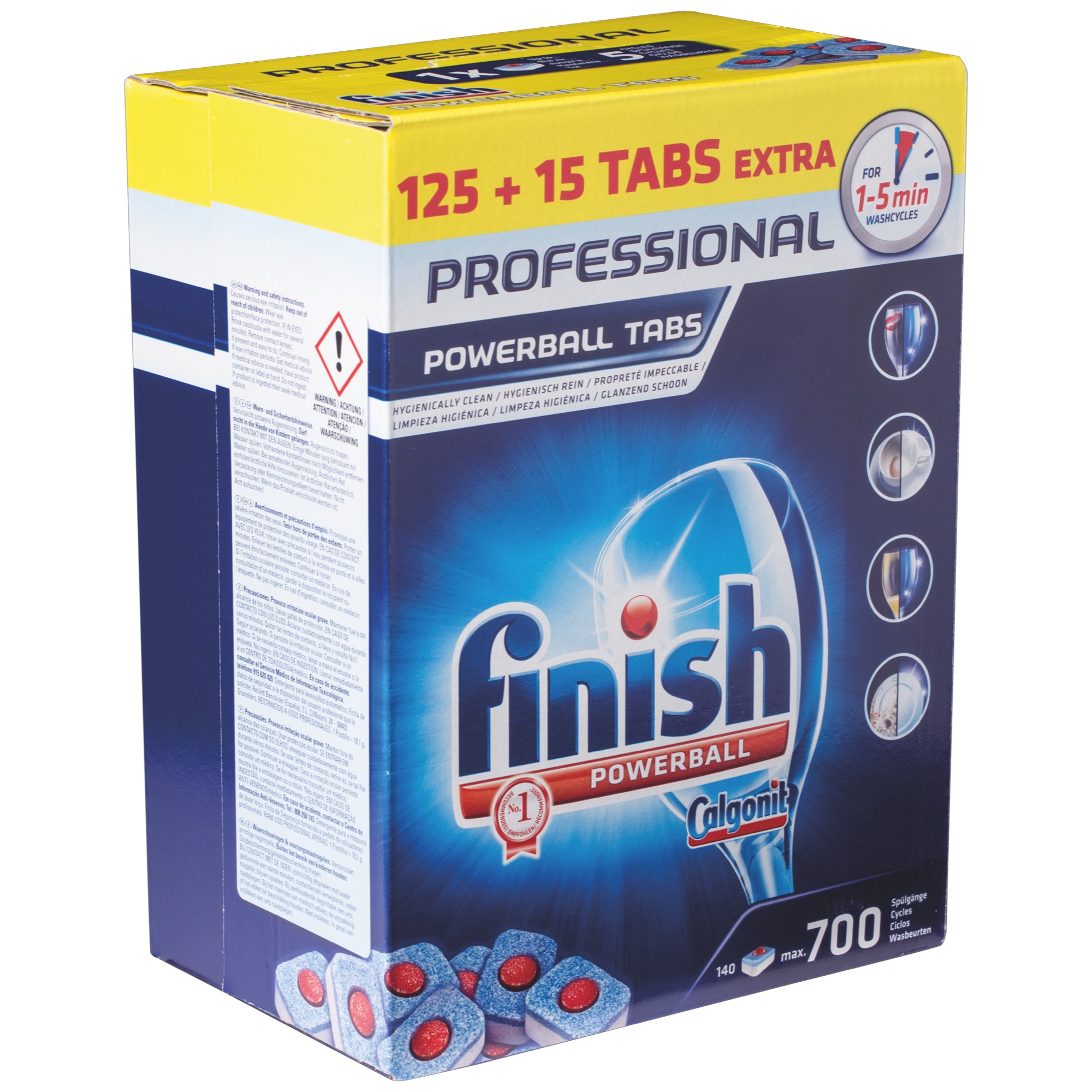 Finish Professional tablety 125ks+15