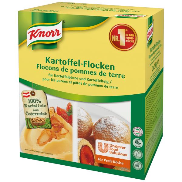 Knorr zemiak. pyré bez ml., vločky 4kg