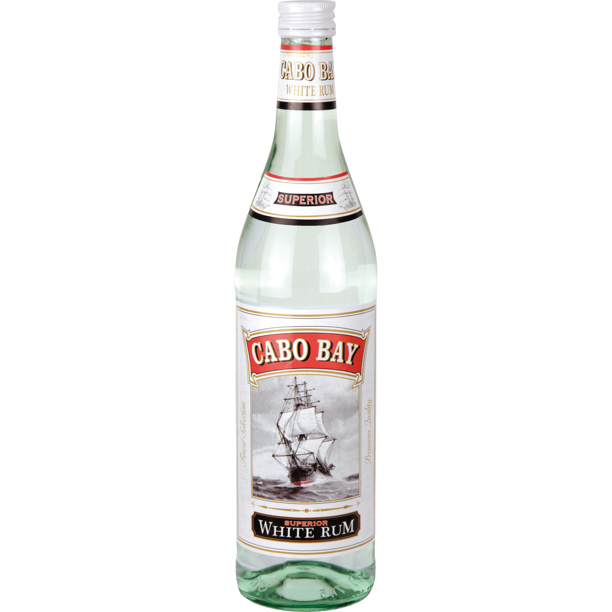 Cabo Bay Rum weiss 37,5% 0,7l