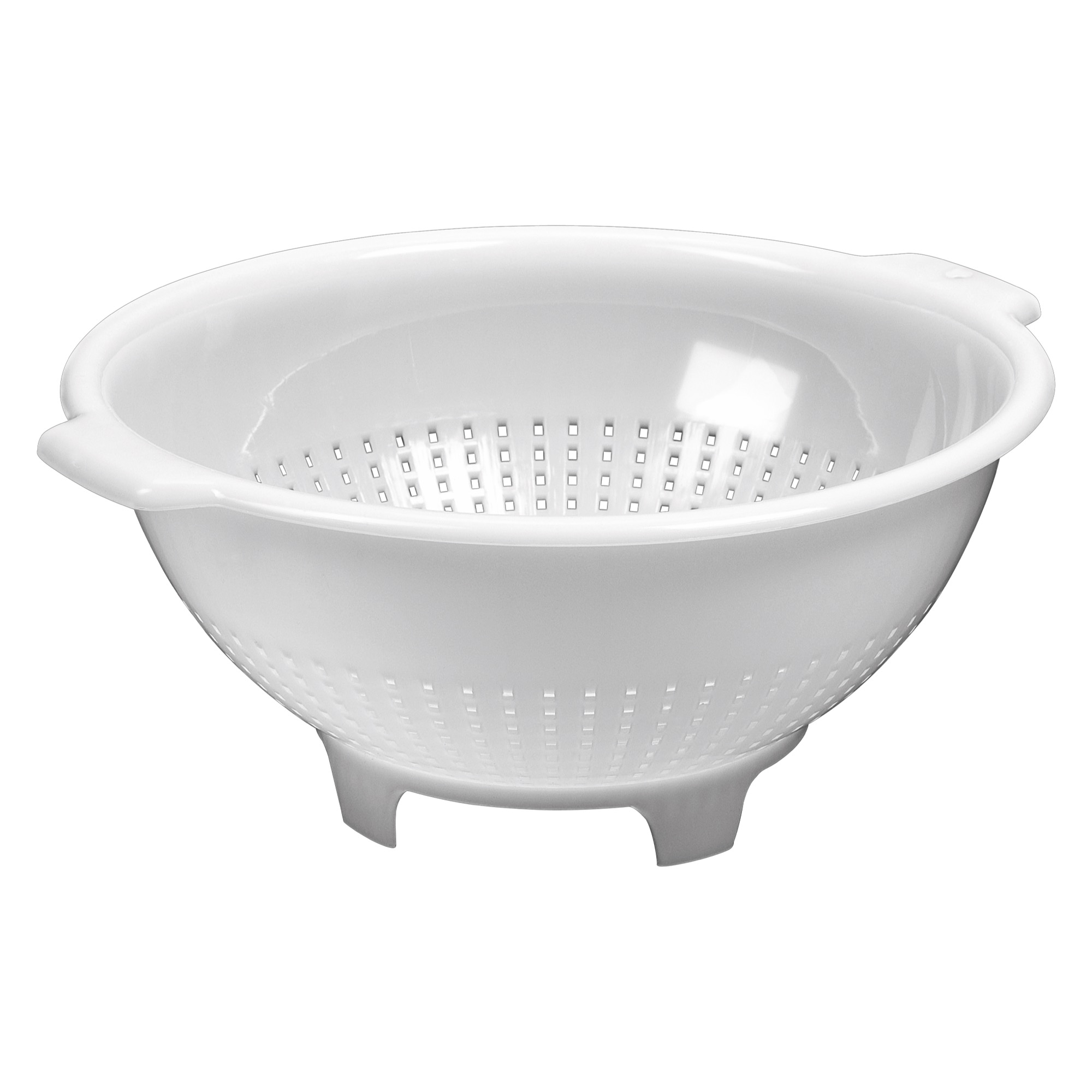 Sitko na zeleninu 35cm plast biely